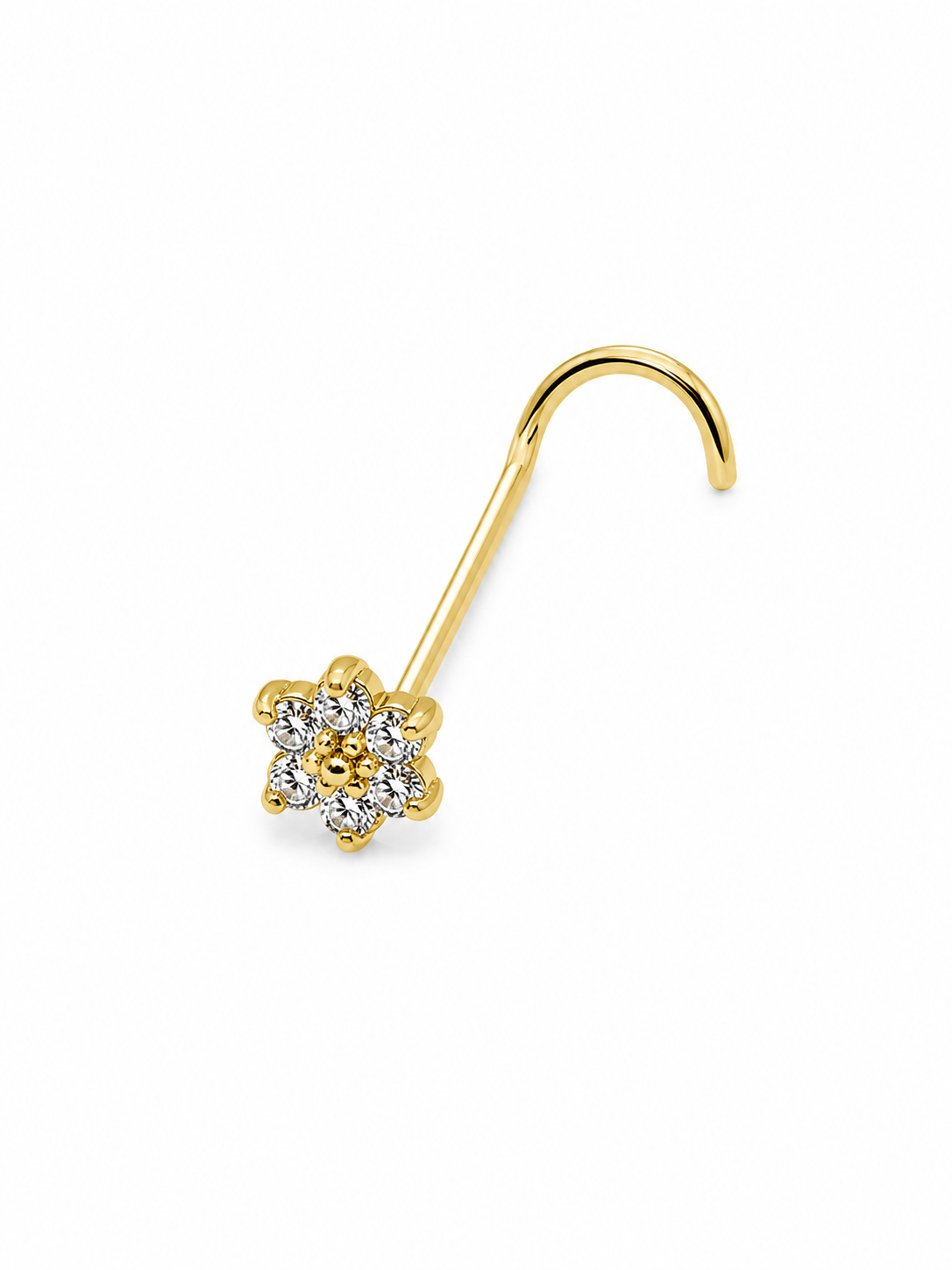 10K FLOWER PIERCING – S – JY Jewelry Wholesale
