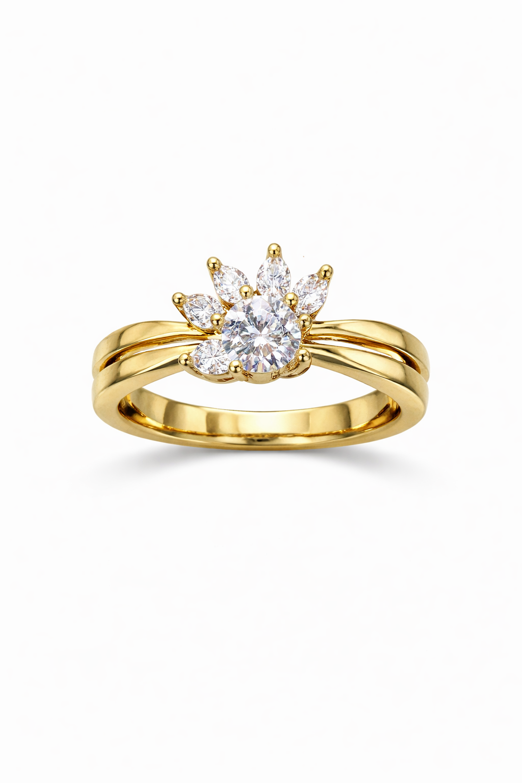 10K SOLITAIRE WOMAN RING – – 8 – JY Jewelry Wholesale