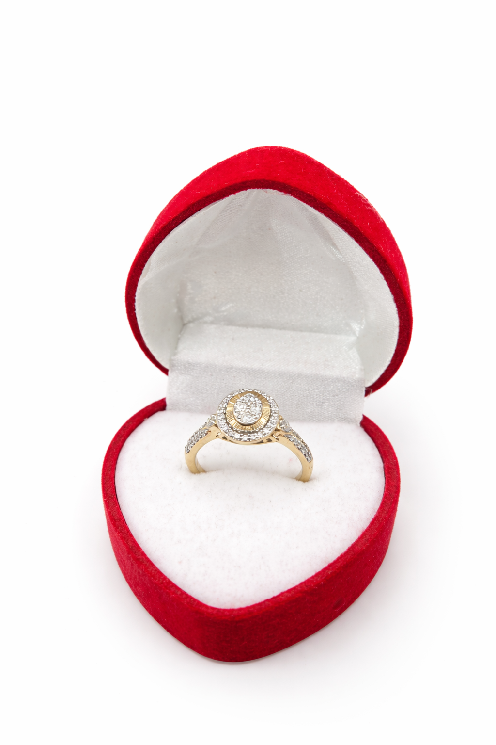10K OVAL ELEGANT DIAMOND RING – 7 0.48CT – JY Jewelry Wholesale