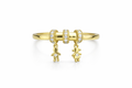10K SMALL GIRL AND BOY CHARM RING – 7 – JY Jewelry Wholesale