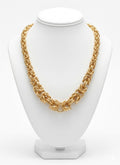 10K DEGRADING BYZENTINE NECKLACE – 18" – JY Jewelry Wholesale