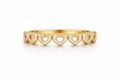 14K CZ HEART RING – 7 – JY Jewelry Wholesale