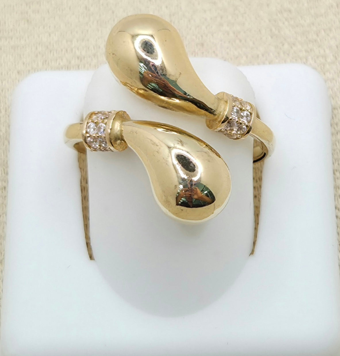 14K CZ MODERN SMALL DROPS – 8 – JY Jewelry Wholesale