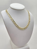 10K HOLLOW CUBAN CURB FLAT CHAIN – 16" 5.5MM – JY Jewelry Wholesale