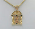 14K CZ HOUSE STYLE CARIDAD PENDANT – JY Jewelry Wholesale