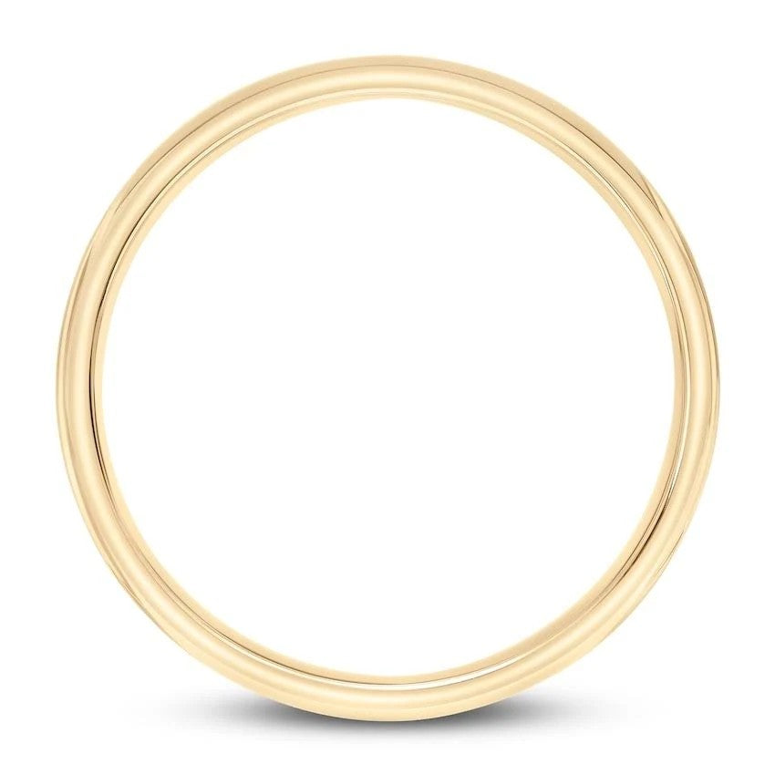 10K SOLID PLAIN MAN'S WEDDING BAND RING – 10 4MM – JY Jewelry Wholesale