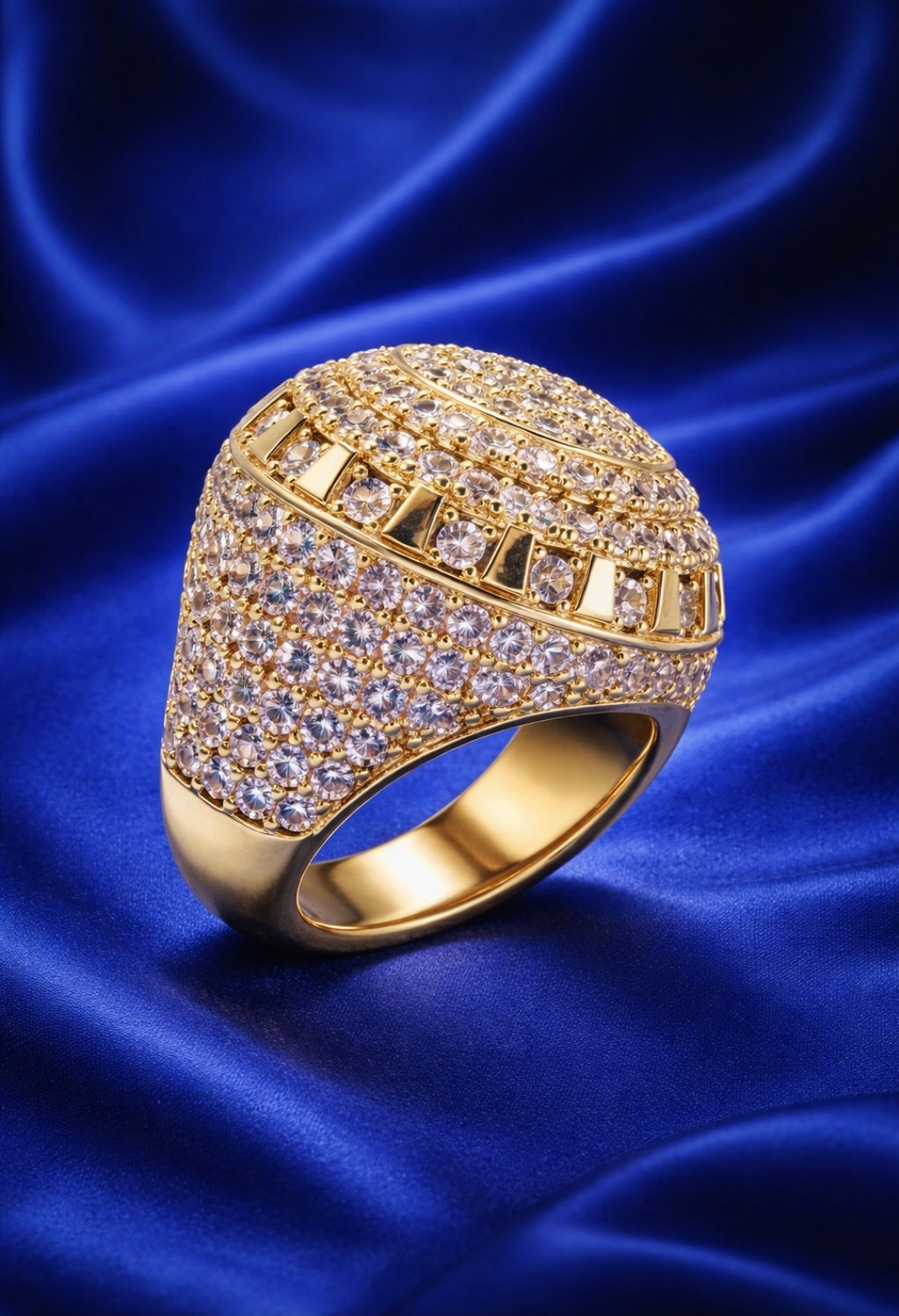 10K MODERN CZ MAN'S RING – 8.5 – JY Jewelry Wholesale