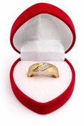 14K ELEGANT DIAMOND WOMAN'S WEDDING BAND RING – 6.5 – JY Jewelry Wholesale