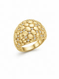 10K MODERN CORN DESIGN WOMAN'S RING – 8 – JY Jewelry Wholesale