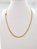10K Solid Gold Miami Cuban Link Chain – 4mm – 16"
