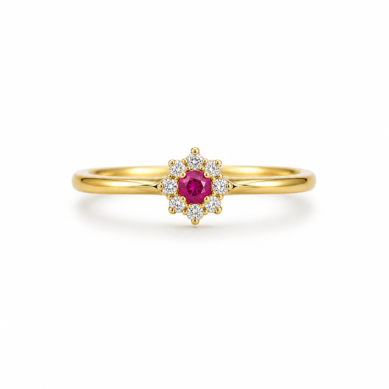 10K PINK STONE RING – 8 – JY Jewelry Wholesale