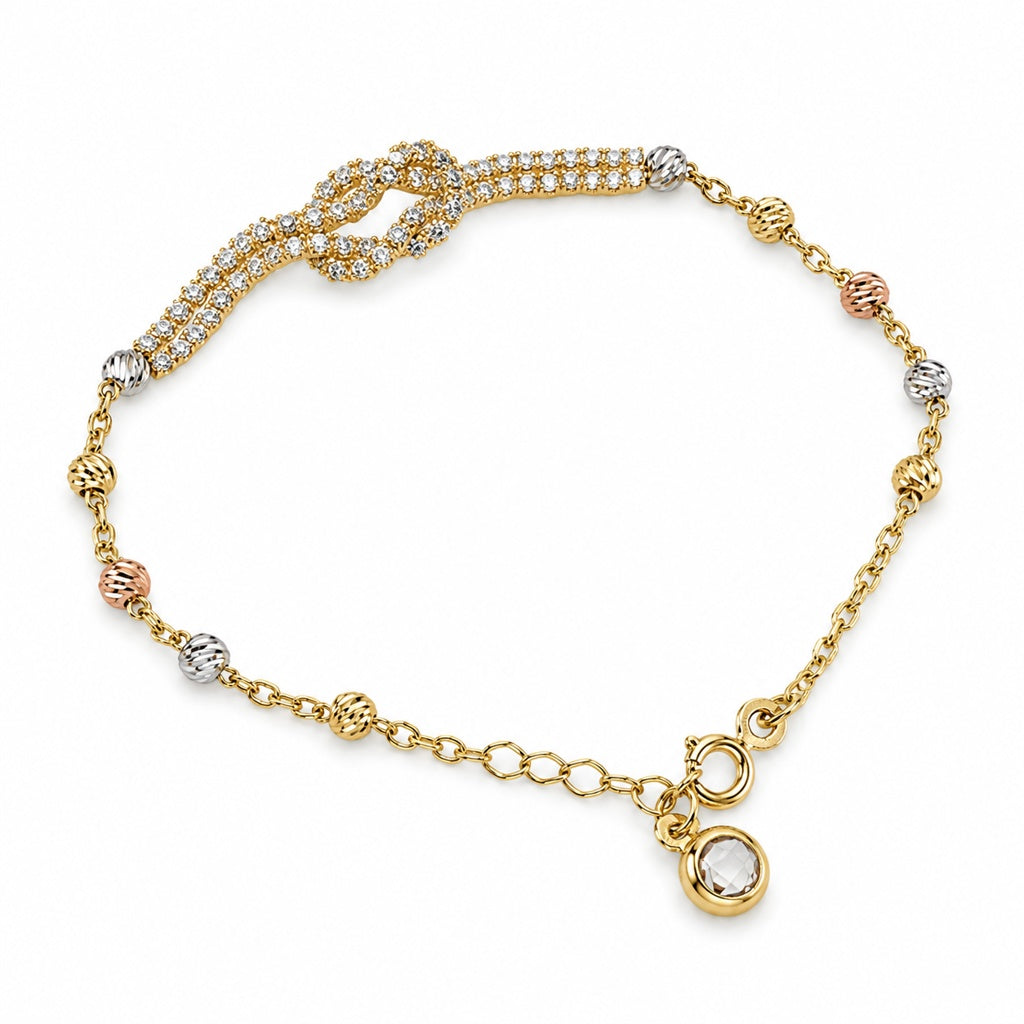 10K CZ BRACELET – 7.5" – JY Jewelry Wholesale