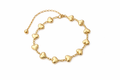 10K HEART BRACELET – 8" – JY Jewelry Wholesale