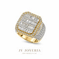 14K YG BAGUETTE CLUSTER RING – 10.5 – JY Jewelry Wholesale