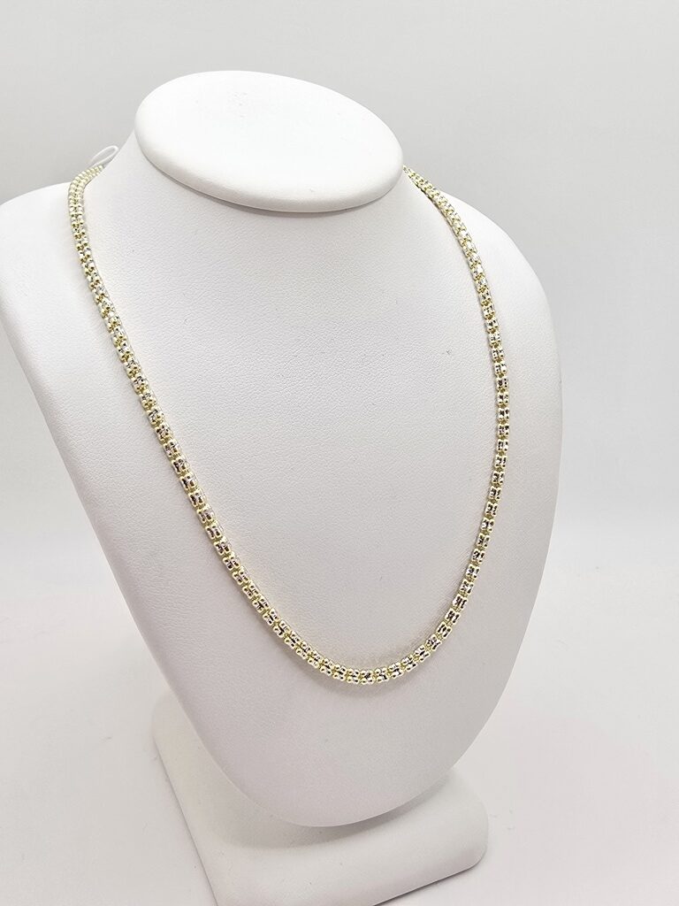 10K ICE CHAIN – 22" 2.5MM – JY Jewelry Wholesale