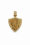 10K NUGGETS SHIELD PENDANT – JY Jewelry Wholesale