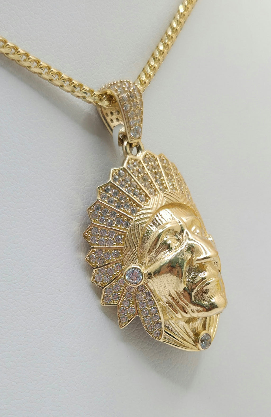 14K CZ INDIAN PENDANT – JY Jewelry Wholesale