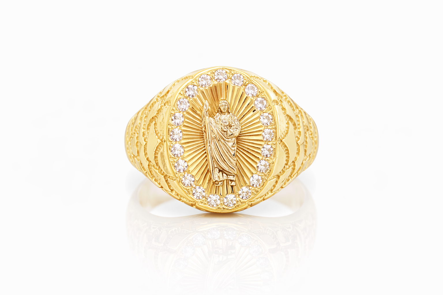 10K SANJUDAS NUGGET RING – 9.5 – JY Jewelry Wholesale