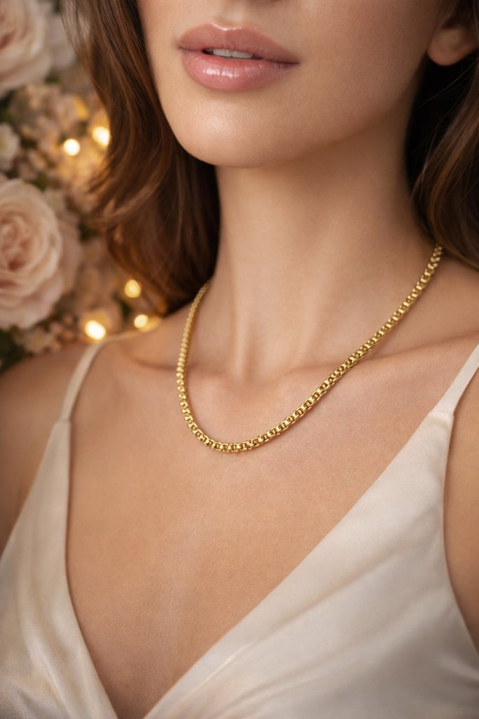 10K ROLO CHAIN – 22" 2.5MM – JY Jewelry Wholesale