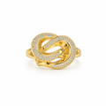 10K EXOTIC CZ FRAME INTERTWINED DROPS SILHOUETTE RING – 7-9 – JY Jewelry Wholesale