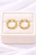 10K SMALL CROOKED HOOPS EARRINGS – 1 – JY Jewelry Wholesale