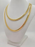 10K SOLID MIAMI CUBAN CHAIN – 24" 8MM – JY Jewelry Wholesale