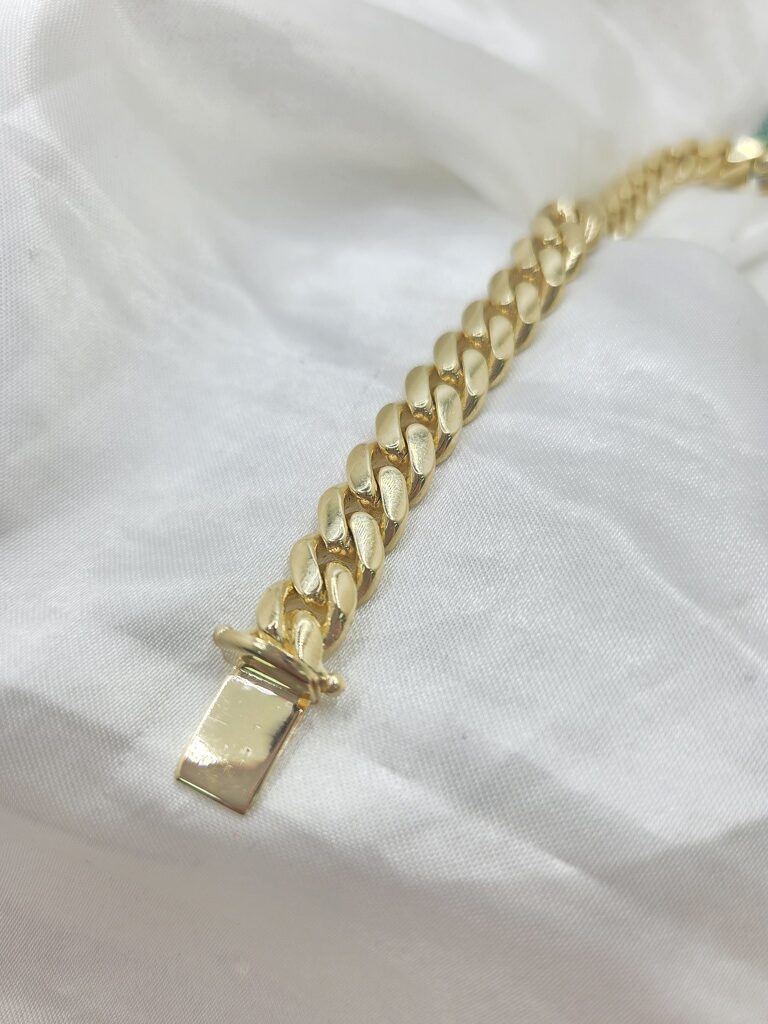 14K SOLID MIAMI CUBAN BRACELET – 8" 10MM – JY Jewelry Wholesale