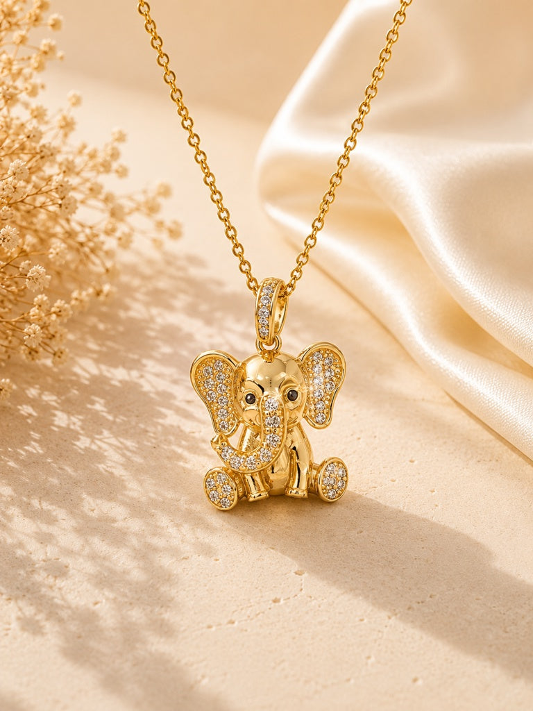 10K ELEPHANT PENDANT – JY Jewelry Wholesale