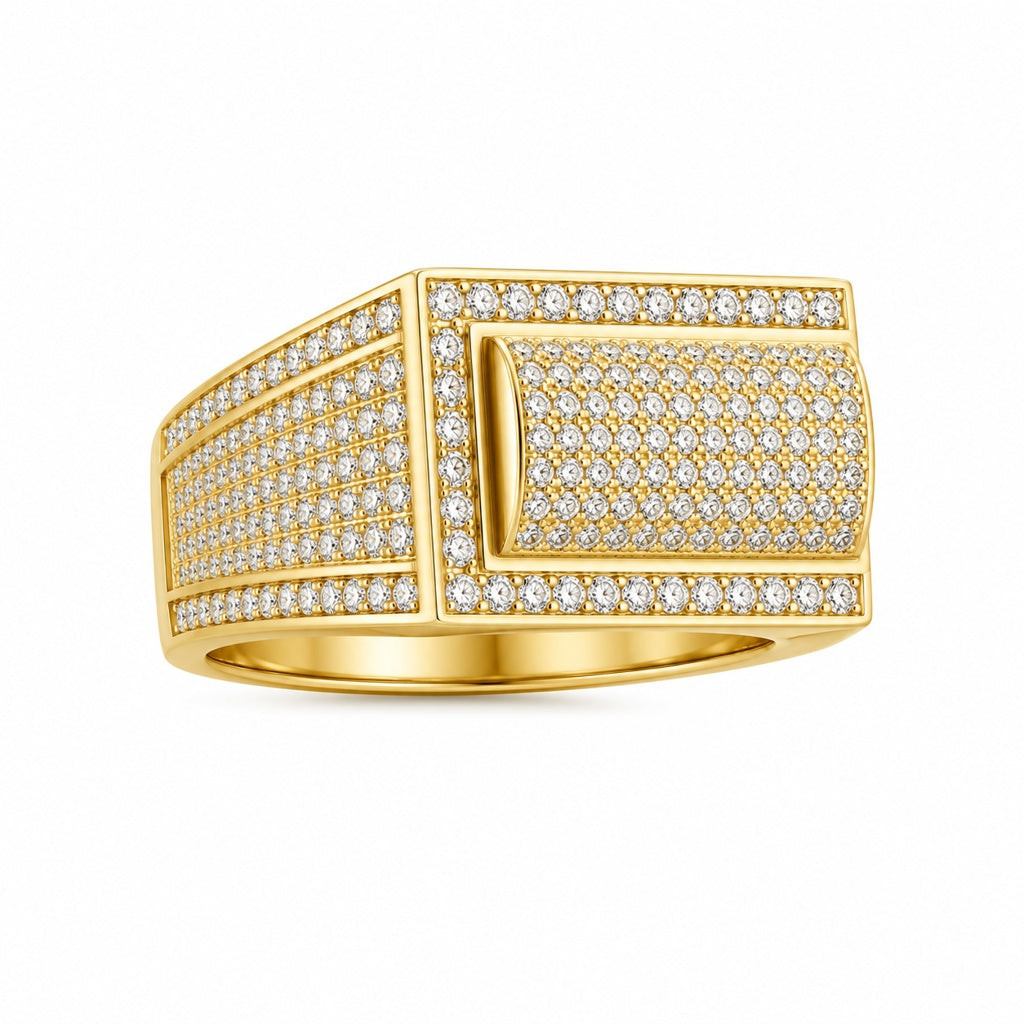10K CZ MODERN RING – 12 – JY Jewelry Wholesale