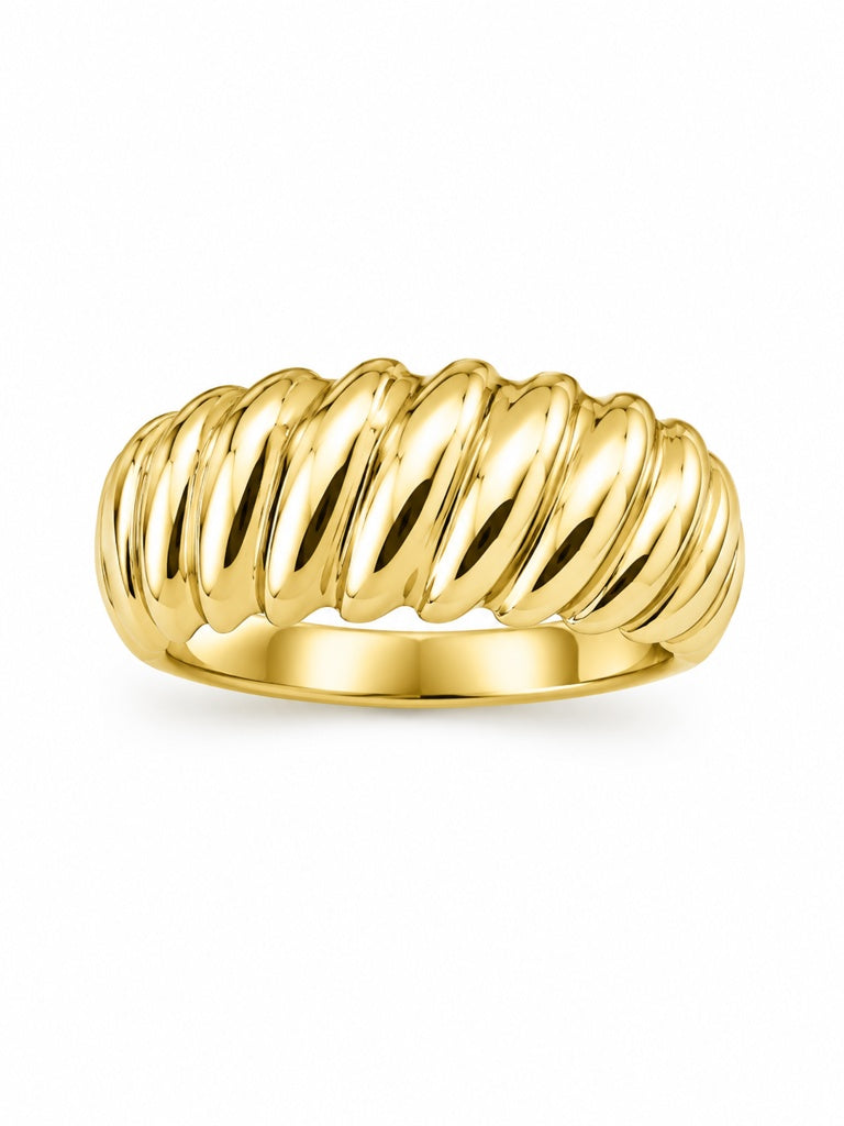 10K ABSTRACT LINES RING – 7.5 – JY Jewelry Wholesale