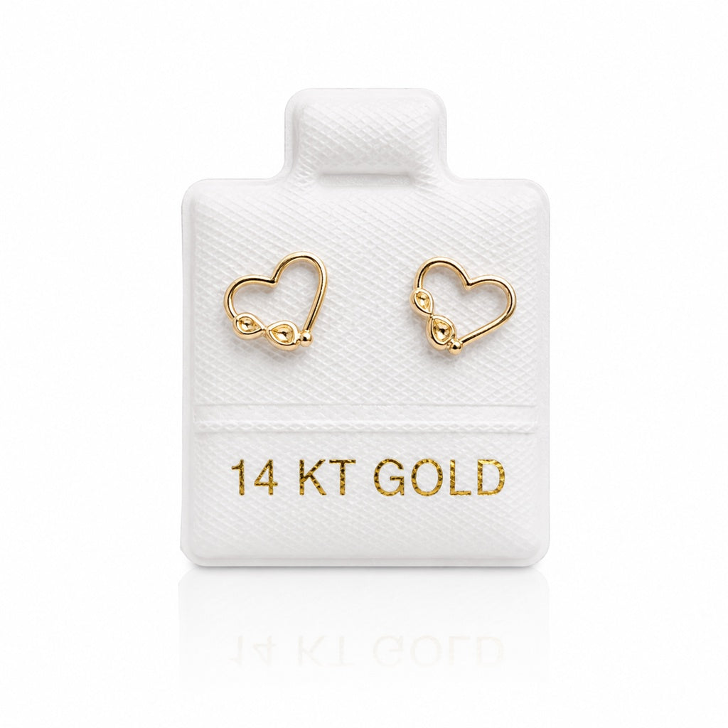 14K DELICATE NEW BORN EARRINGS – XS – JY Jewelry Wholesale