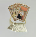 10K POKER DESIGN POKER RING – 10 – JY Jewelry Wholesale