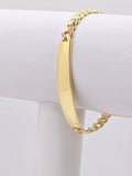 10K BABY ID BRACELET MONACO CERTIFIED – JY Jewelry Wholesale