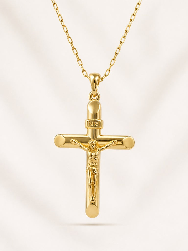 10K CROSS CHRIST PENDANT Size – JY Jewelry Wholesale