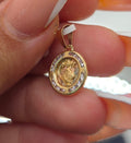 10K EXTRASMALL CZ DETAIL VIRGEN DE LA CARIDAD PENDANT – JY Jewelry Wholesale
