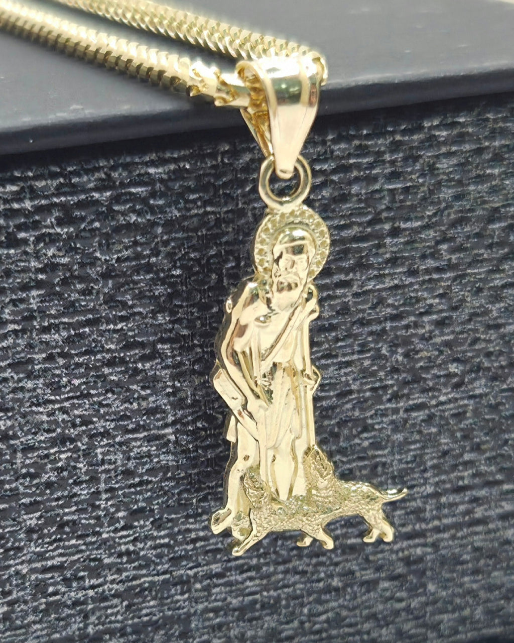 10K EXTRA SMALL SAN LAZARO PENDANT – JY Jewelry Wholesale