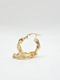 10K NEW STYLE CROOKED ELEGANT HOOPS EARRINGS – 2 – JY Jewelry Wholesale
