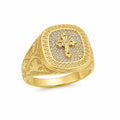 10K CROSS RING – 11 6.5GR – JY Jewelry Wholesale