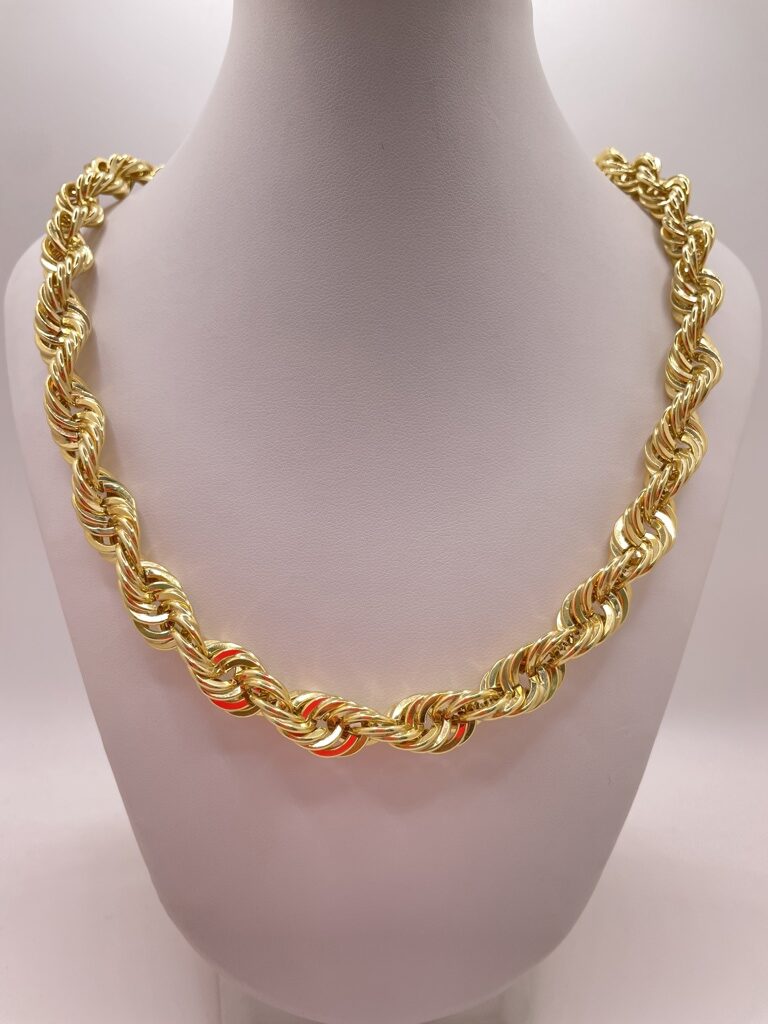 10K ROPE STYLE CHAIN 8MM 26" – JY Jewelry Wholesale