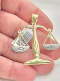 10K LIBRA ZODIAC SIGN PENDANT – JY Jewelry Wholesale