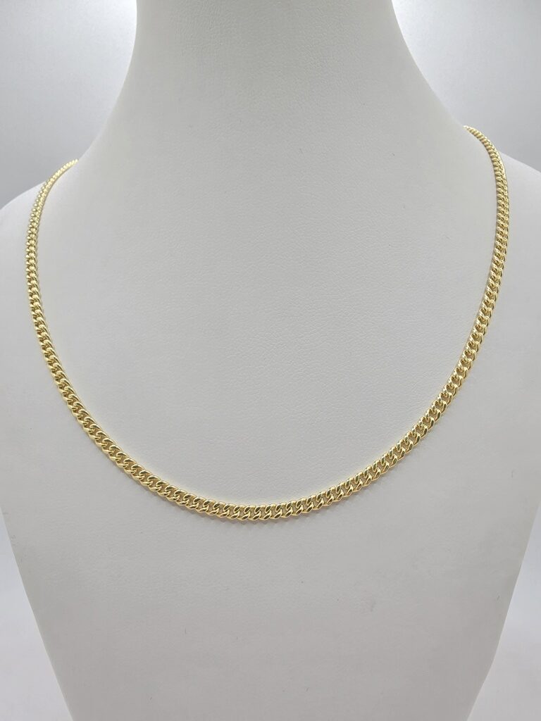 14K SOLID MIAMI CUBAN CHAIN 24" 2.5MM 10GR – JY Jewelry Wholesale