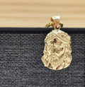 10K MEDIUM JESUS FACE PENDANT – JY Jewelry Wholesale