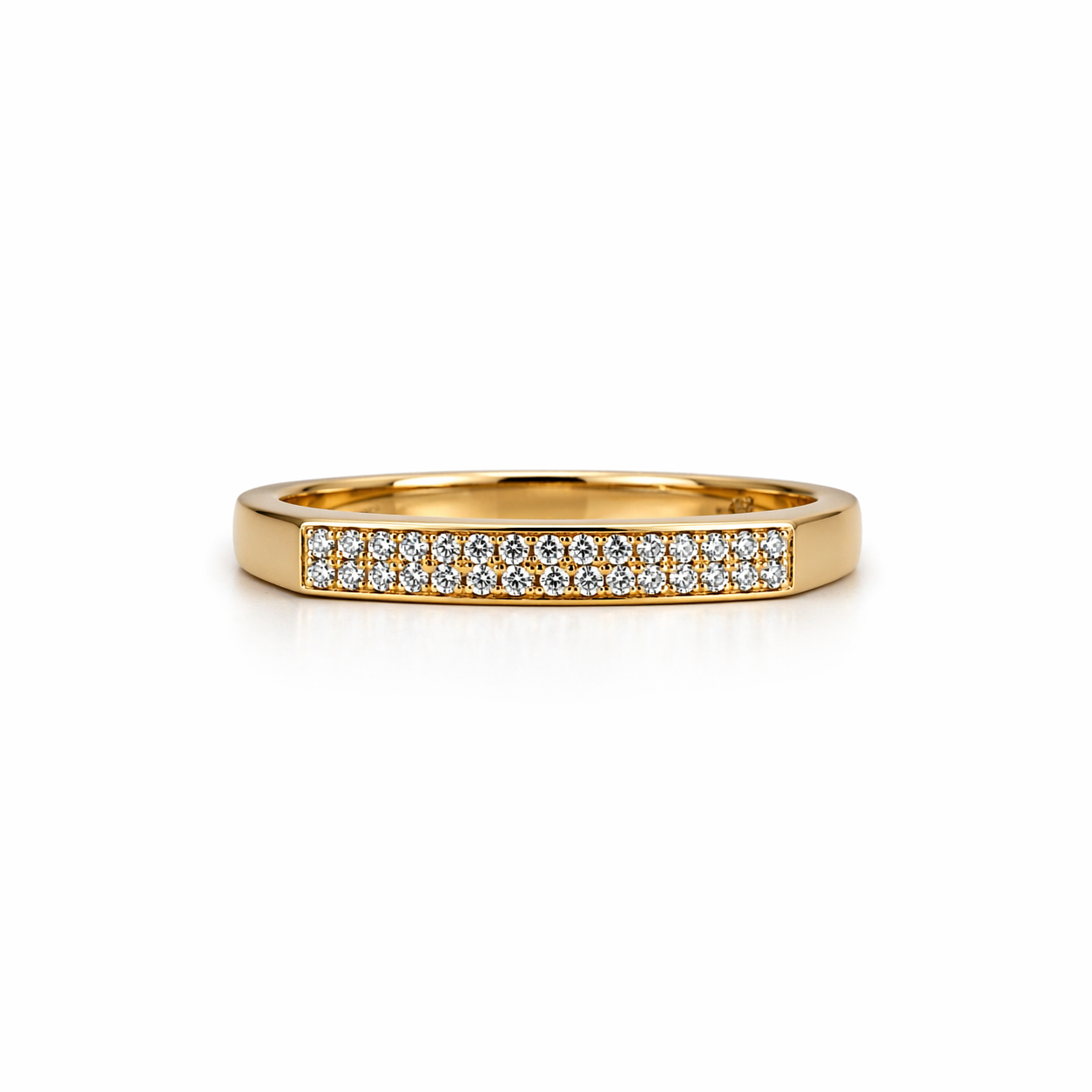 10K ELEGANT RING WITH CZ DETAILS – 7 – JY Jewelry Wholesale