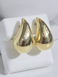 10K MODERN GOLDEN DROP EARRINGS – LARGE – JY Jewelry Wholesale
