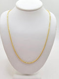 10K SOLID FRANCO CHAIN – 22" 1.8MM – JY Jewelry Wholesale