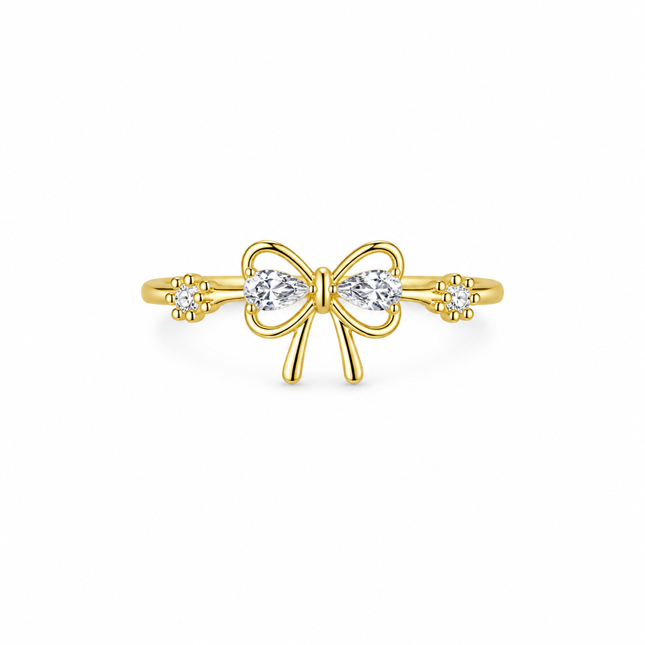 10K RIBBON RING – 7 – JY Jewelry Wholesale