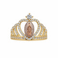 10K CROWN VIRGEN RING – 7.5 – JY Jewelry Wholesale