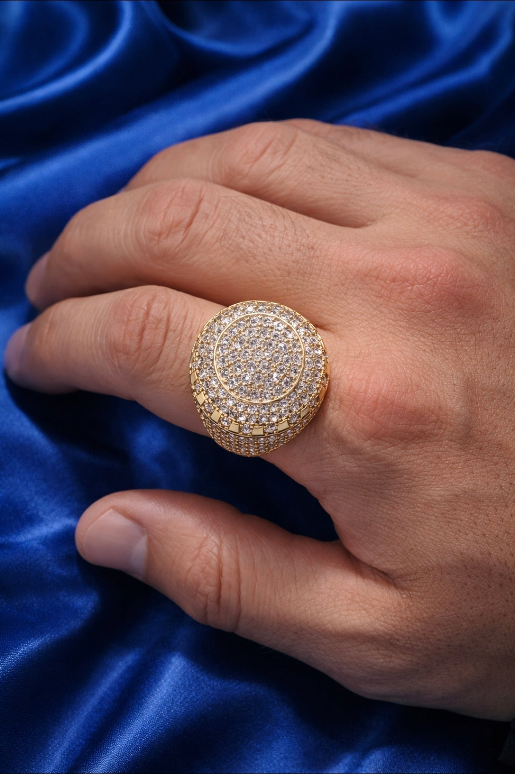 10K MODERN CZ MAN'S RING – 8.5 – JY Jewelry Wholesale