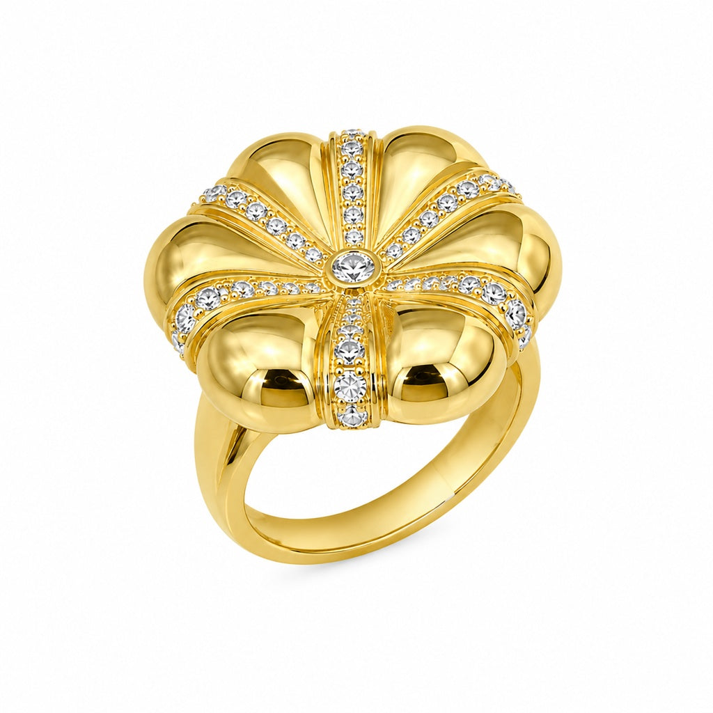 10K PUFFY FLOWER RING+WOMA – 8 – JY Jewelry Wholesale