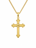 10K SMALL GOLDEN CROSS PENDANT – JY Jewelry Wholesale